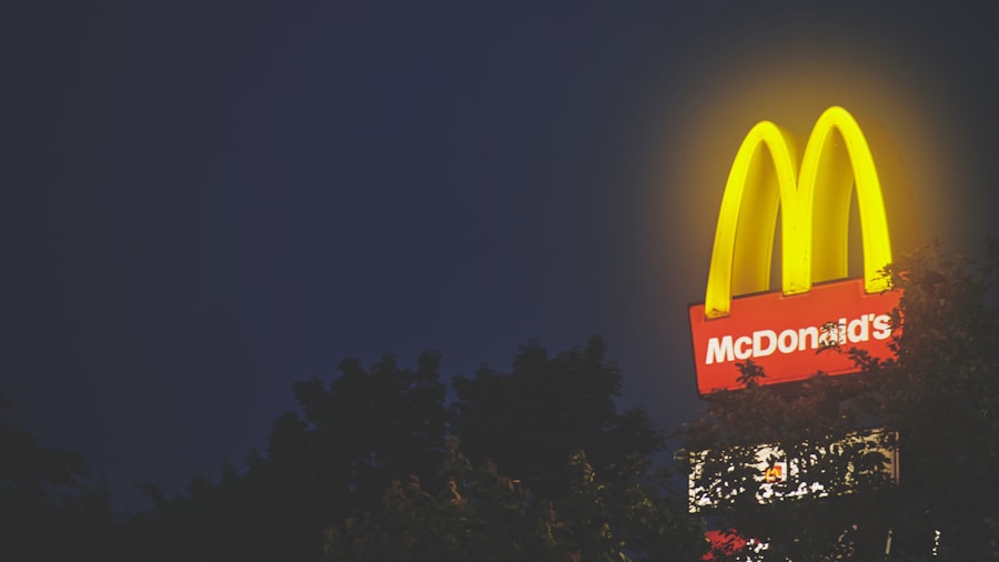 Photo mcdonalds stock