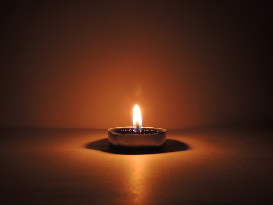 Photo candle