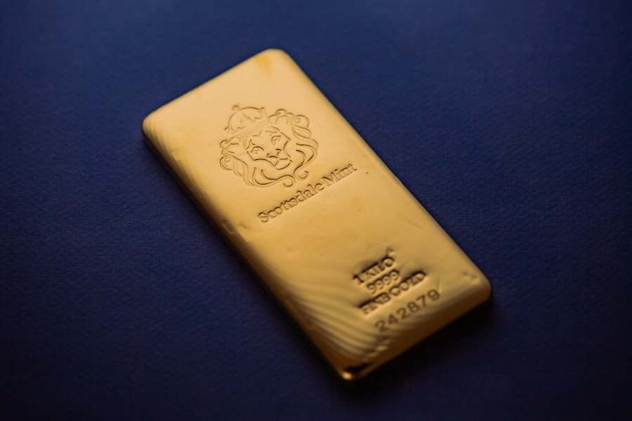 Photo gold bullion