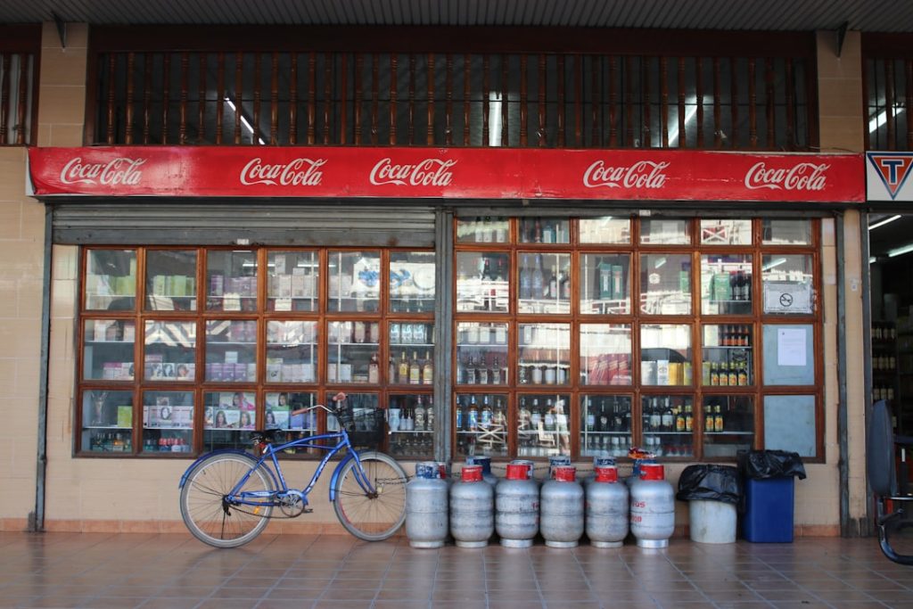 Photo coca cola stock