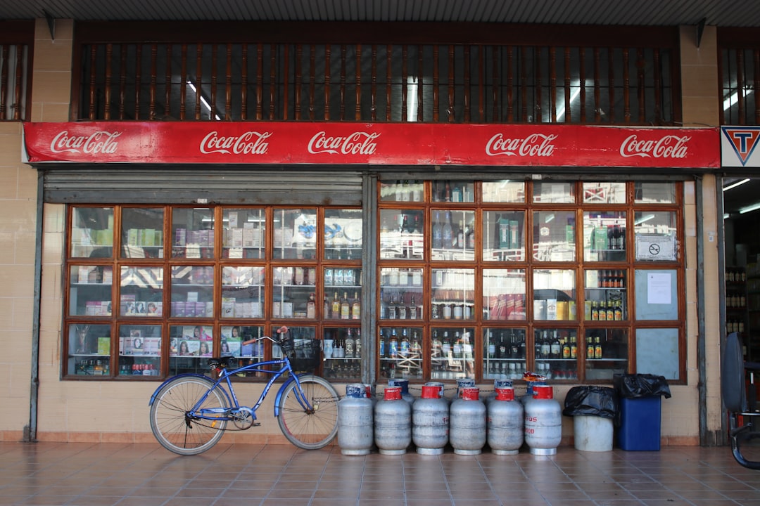 Photo coca cola stock